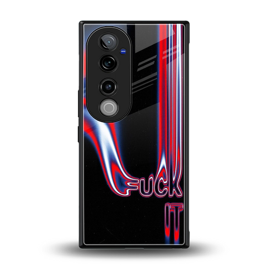 Carefree Glow back phone cover | glass case for vivo v40 pro