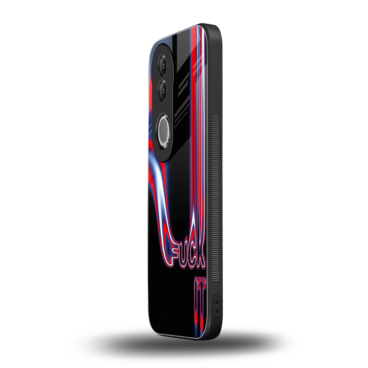 Carefree Glow vivo v50 mobile cover | shockproof glass phone case