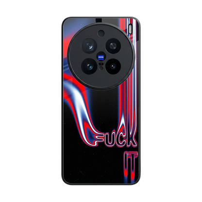 Carefree Glow back phone cover | glass case for vivo x200 pro