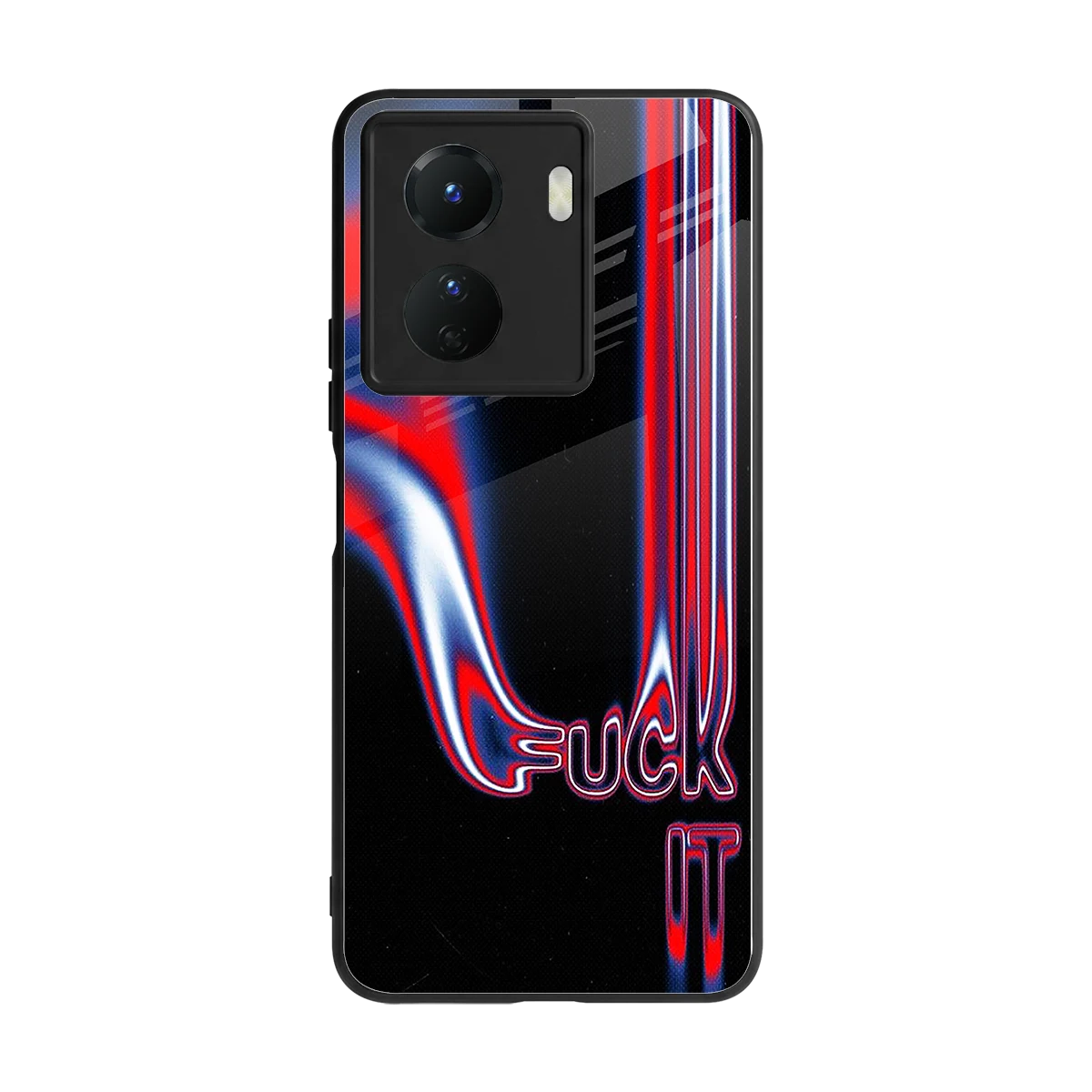 Carefree Glow back phone cover | glass case for vivo y16