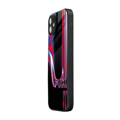 Carefree Glow iphone 12 mobile cover | shockproof glass phone case