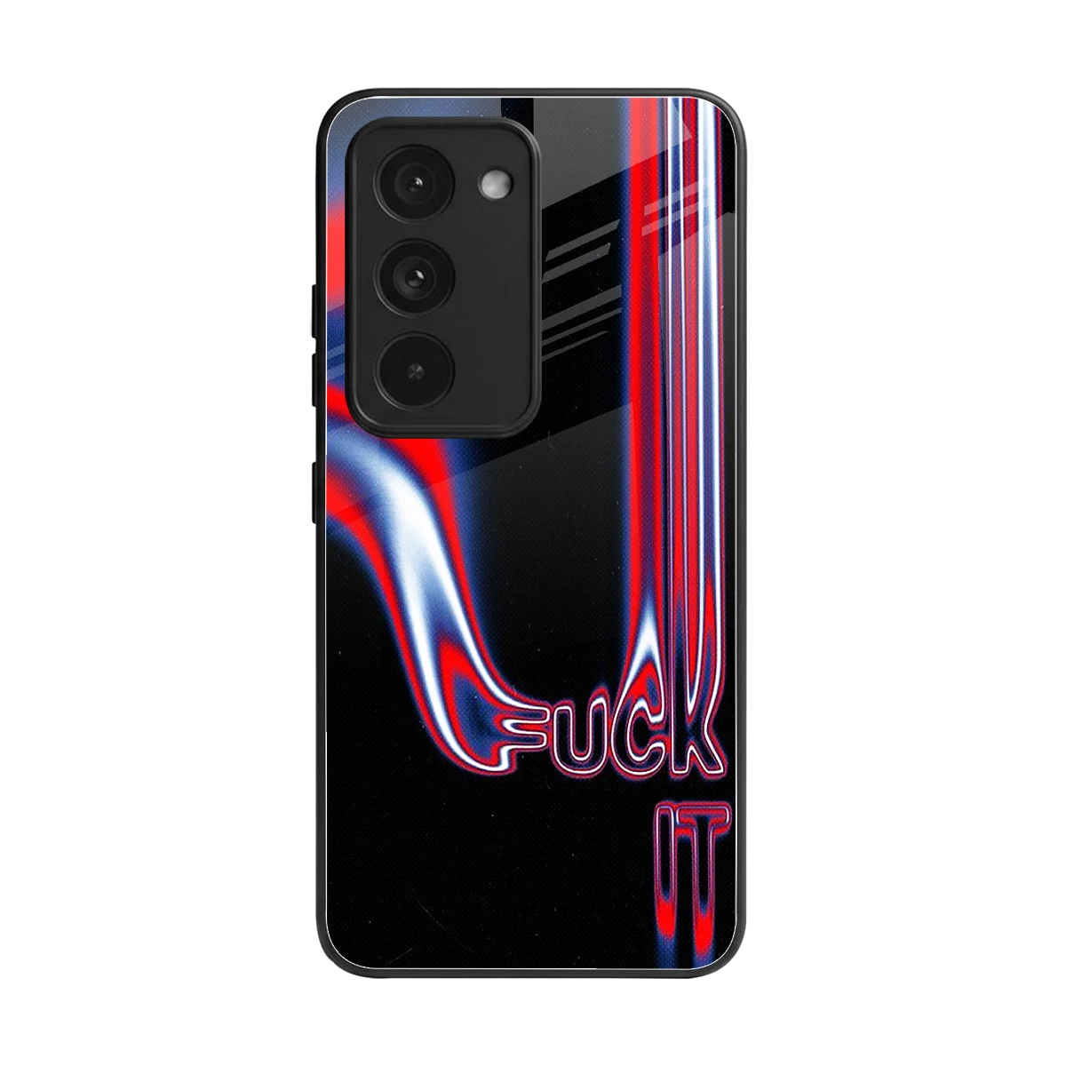 Carefree Glow back phone cover | glass case for redmi 15 5g