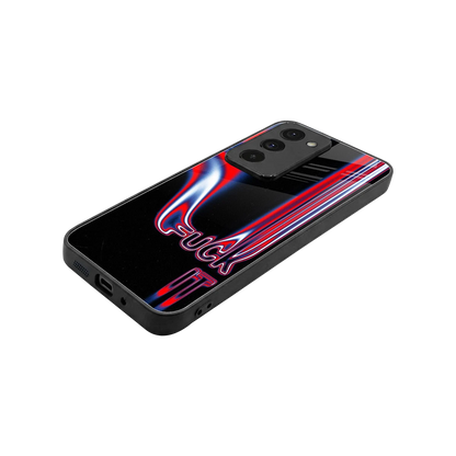 Carefree Glow stylish phone case for redmi 15 5g | glossy glass and slim fit