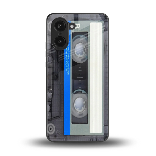Cassette Retro back phone cover | glass case for oneplus nord ce5 5g