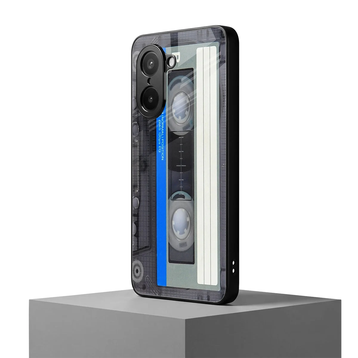 Cassette Retro oneplus nord ce5 5g mobile cover | shockproof glass phone case