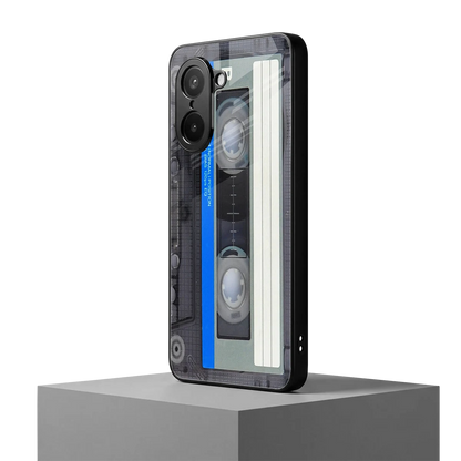 Cassette Retro oneplus nord ce5 5g mobile cover | shockproof glass phone case