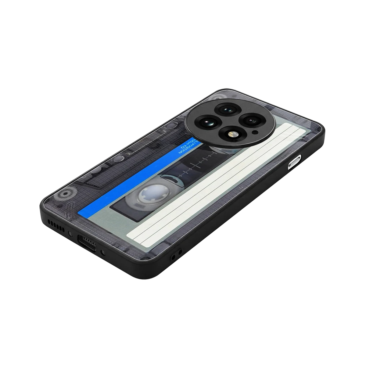 Cassette Retro stylish phone case for oneplus 13 | glossy glass and slim fit
