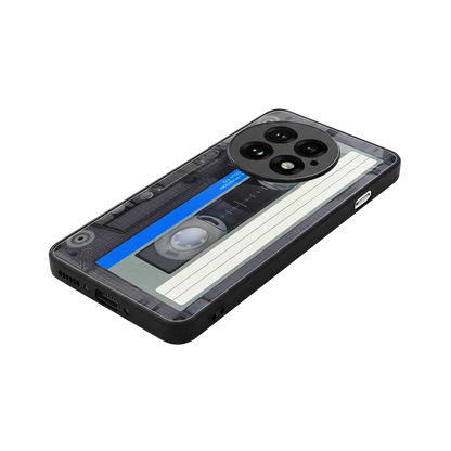 Cassette Retro stylish phone case for oneplus 13 | glossy glass and slim fit