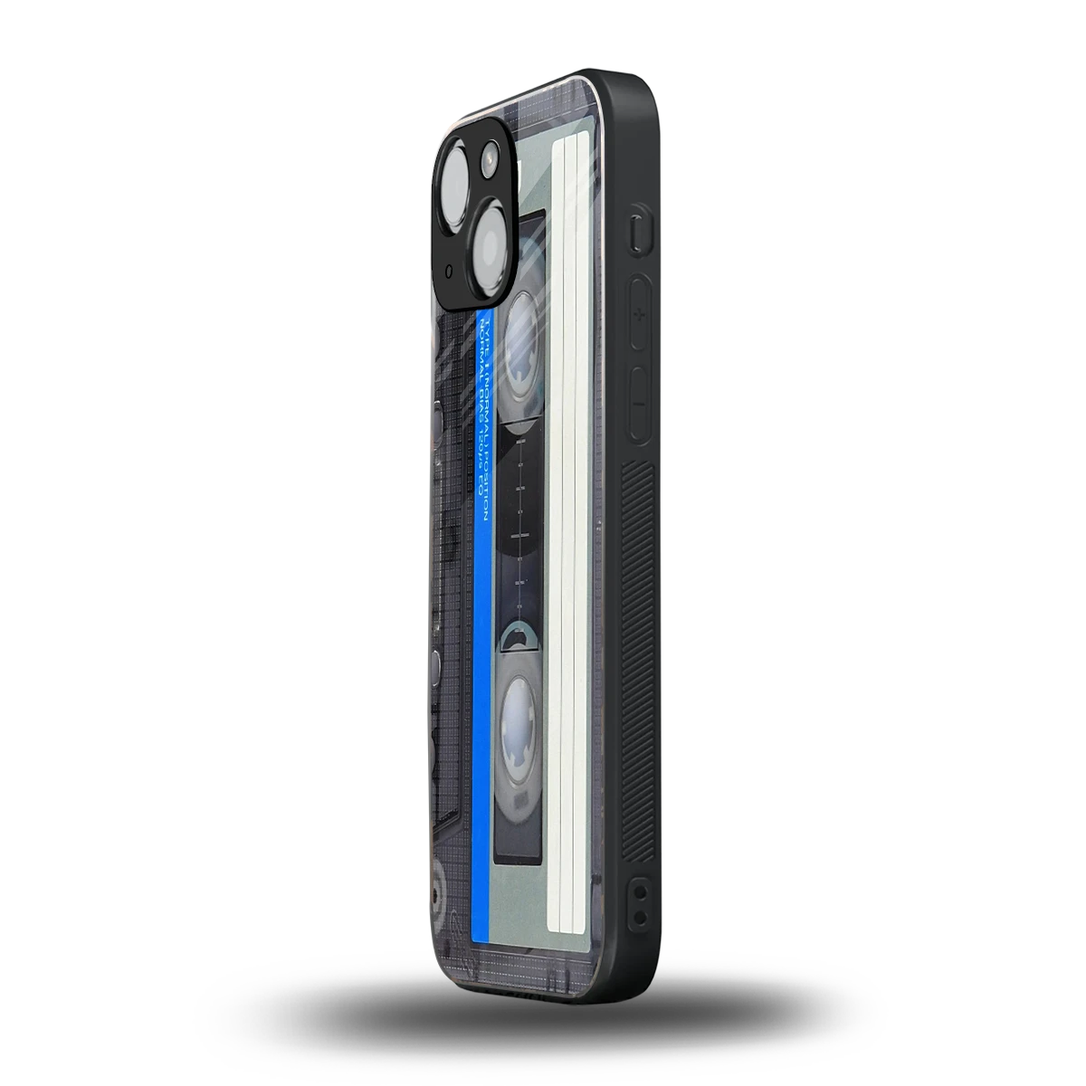 Cassette Retro iphone 12 mini mobile cover | shockproof glass phone case