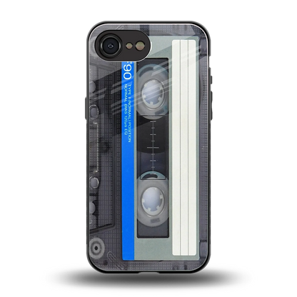 Cassette Retro back phone cover | glass case for iphone 17e