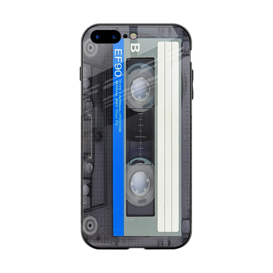 Cassette Retro back phone cover | glass case for iphone 8 plus