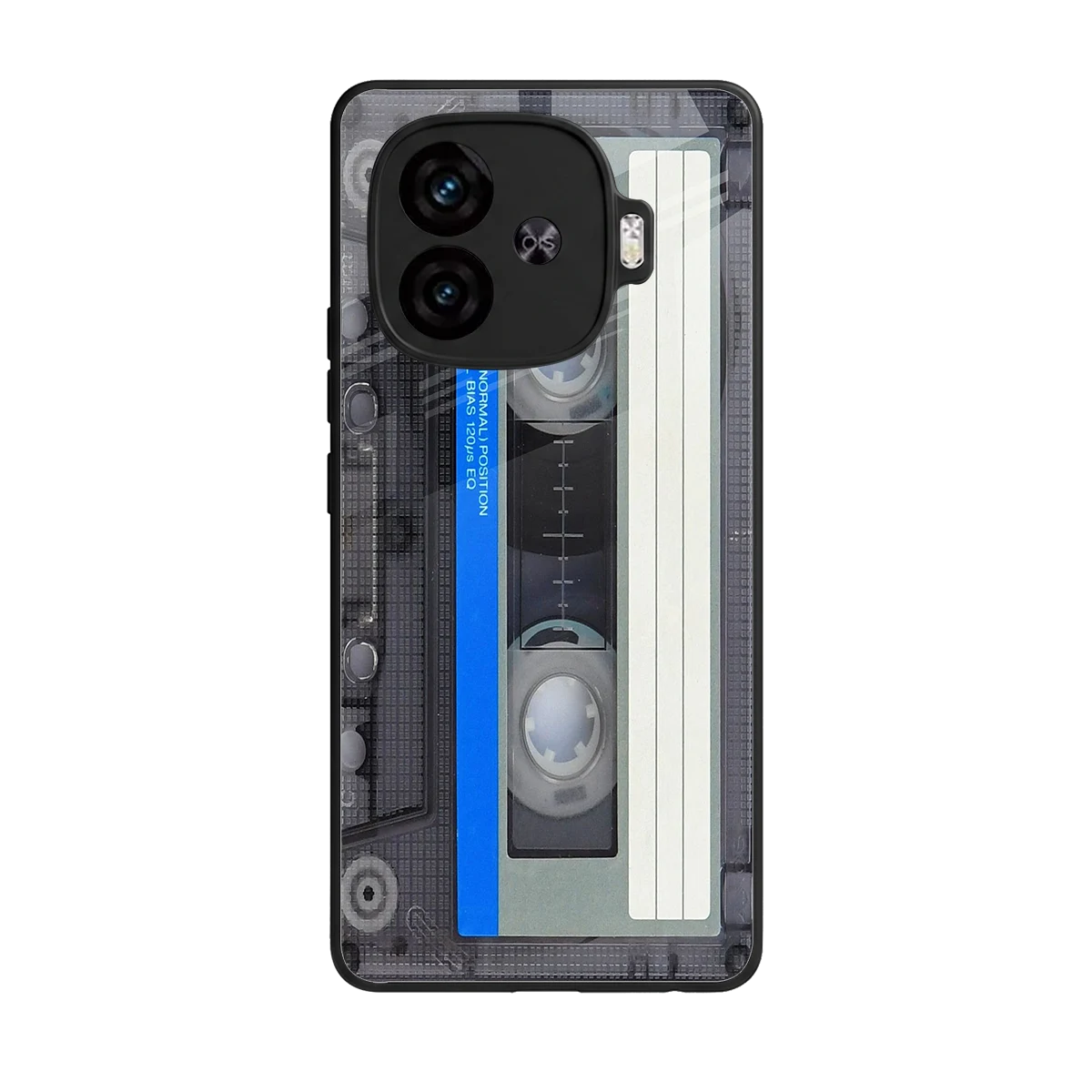 Cassette Retro back phone cover | glass case for iqoo neo 10r 5g