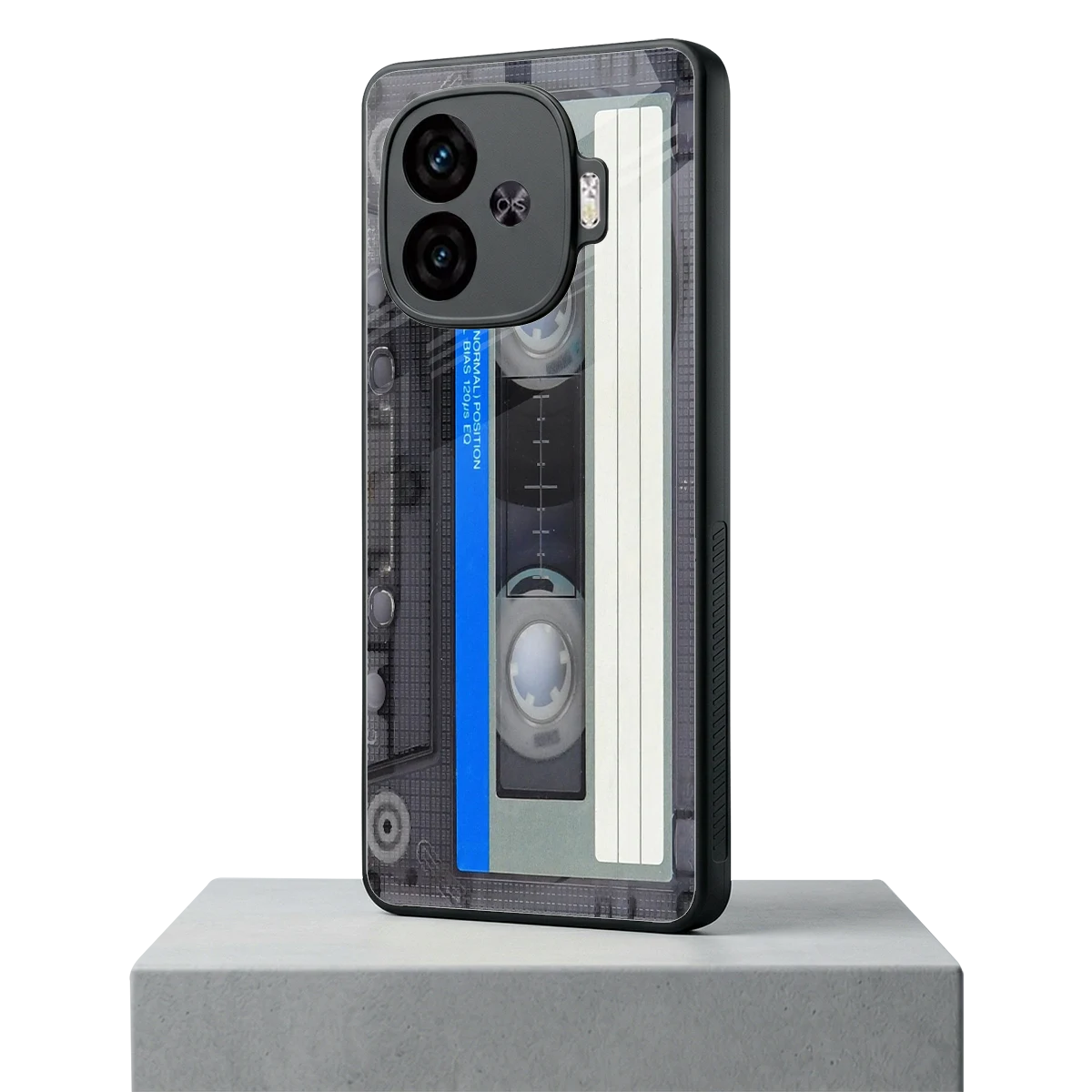 Cassette Retro iqoo neo 10r 5g mobile cover | shockproof glass phone case