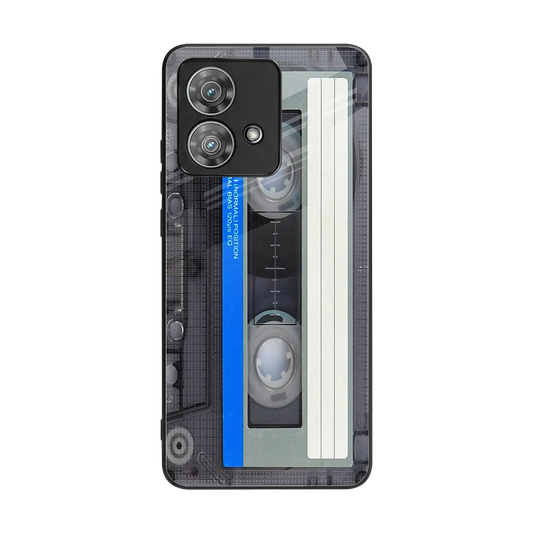 Cassette Retro back phone cover | glass case for motorola edge 40 neo 5g