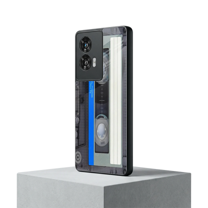 Cassette Retro motorola edge 50 fusion mobile cover | shockproof glass phone case