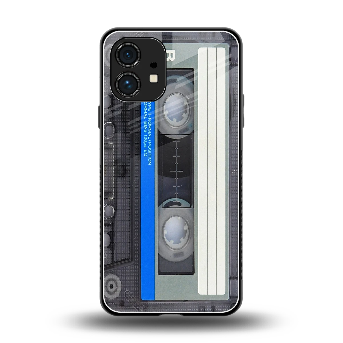 Cassette Retro back phone cover | glass case for nothing phone 1