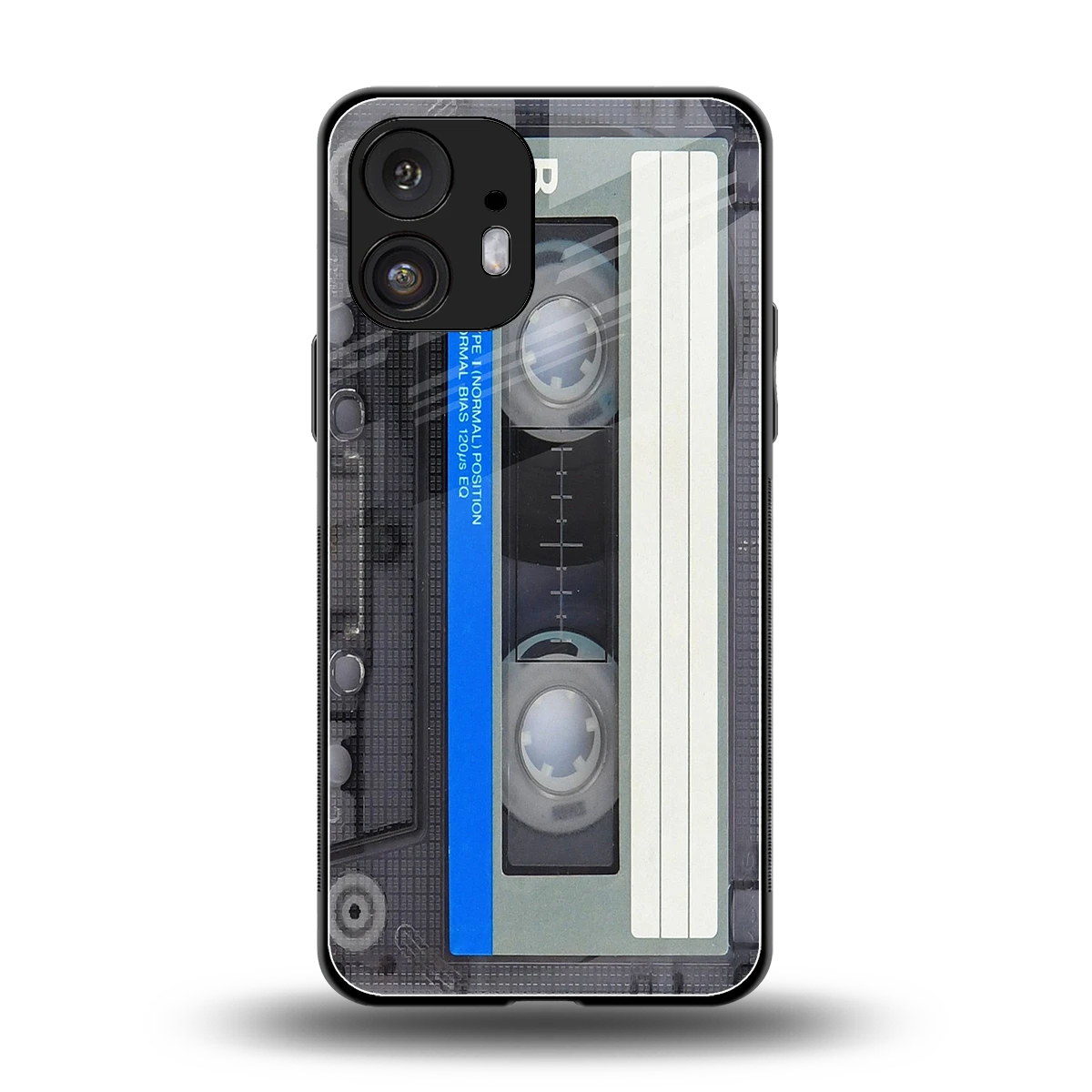 Cassette Retro back phone cover | glass case for nothing phone 2