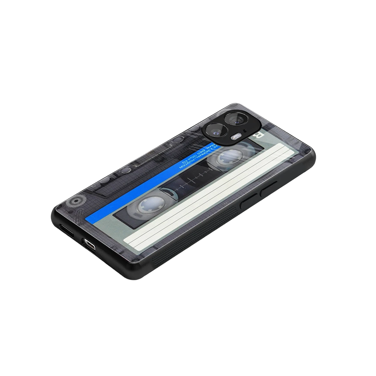 Cassette Retro stylish phone case for nothing phone 2 | glossy glass and slim fit