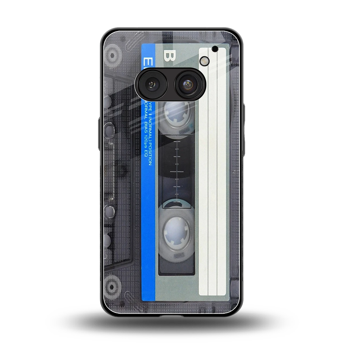 Cassette Retro back phone cover | glass case for nothing phone 2a plus