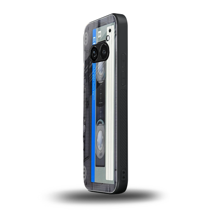 Cassette Retro nothing phone 2a plus mobile cover | shockproof glass phone case