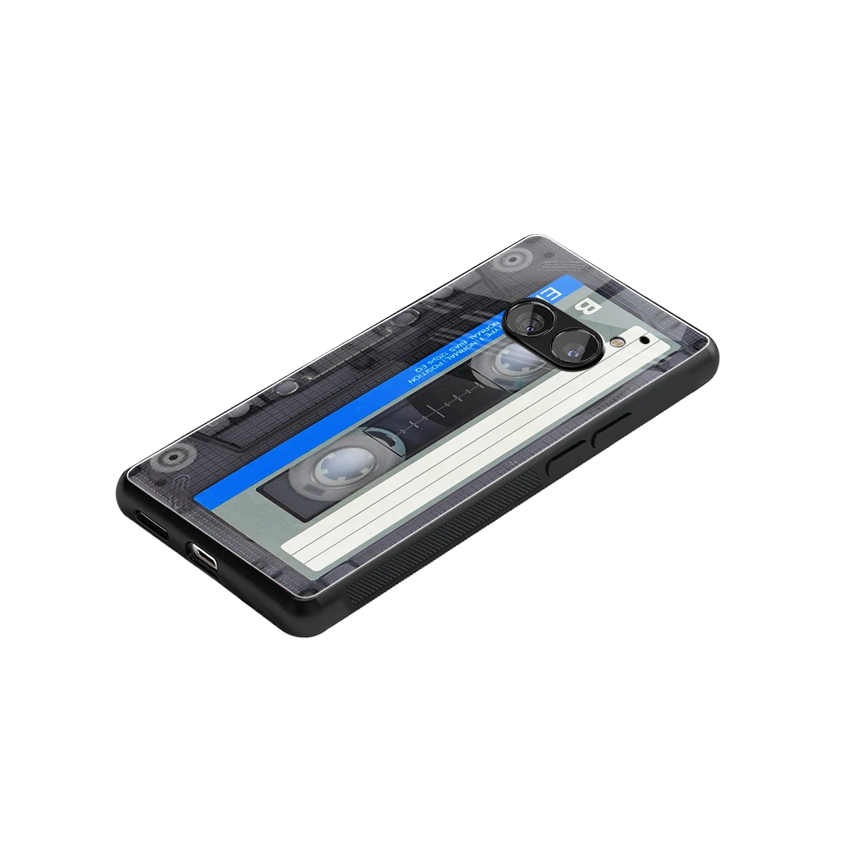 Cassette Retro stylish phone case for nothing phone 2a plus | glossy glass and slim fit