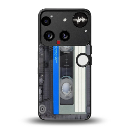 Cassette Retro back phone cover | glass case for nothing phone 3