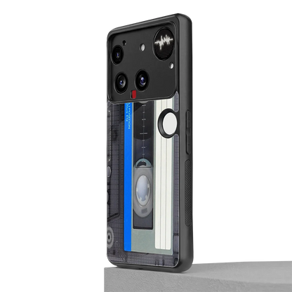 Cassette Retro nothing phone 3 mobile cover | shockproof glass phone case