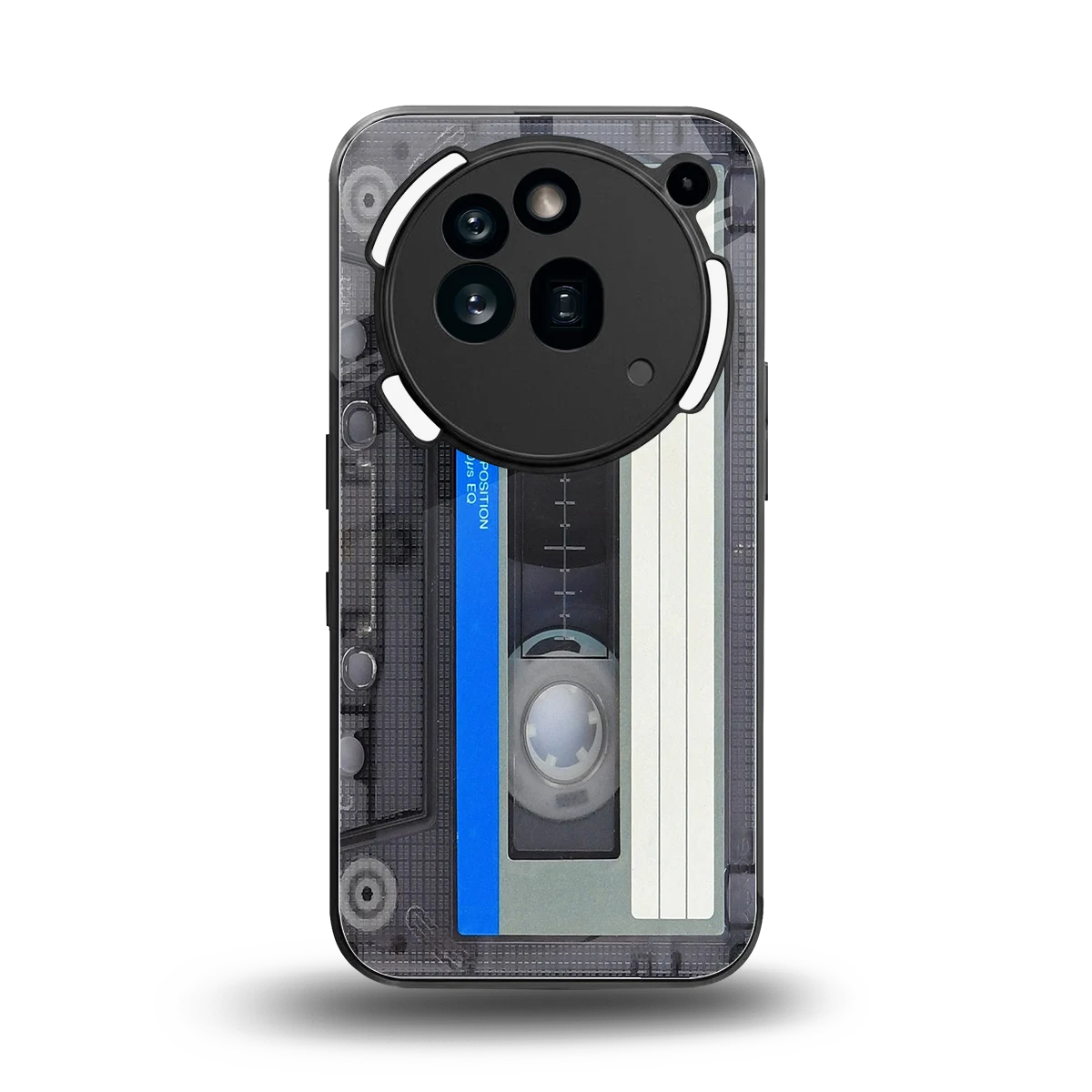 Cassette Retro back phone cover | glass case for nothing phone 3a pro