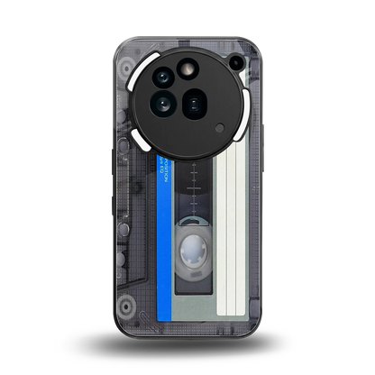 Cassette Retro back phone cover | glass case for nothing phone 3a pro