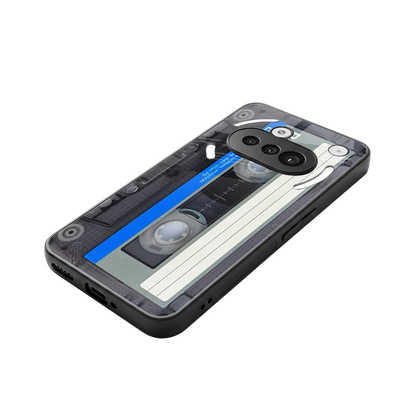 Cassette Retro stylish phone case for nothing phone 3a | glossy glass and slim fit