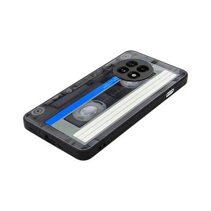Cassette Retro stylish phone case for oneplus 13r | glossy glass and slim fit
