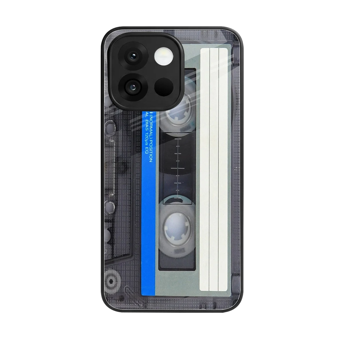 Cassette Retro back phone cover | glass case for oneplus 13s