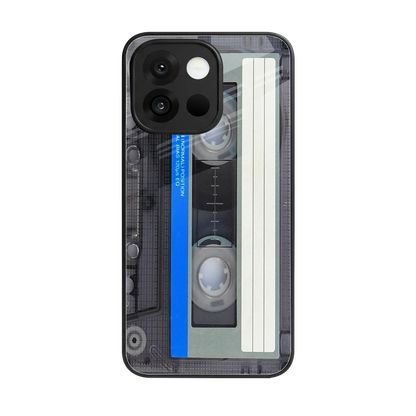 Cassette Retro back phone cover | glass case for oneplus 13s