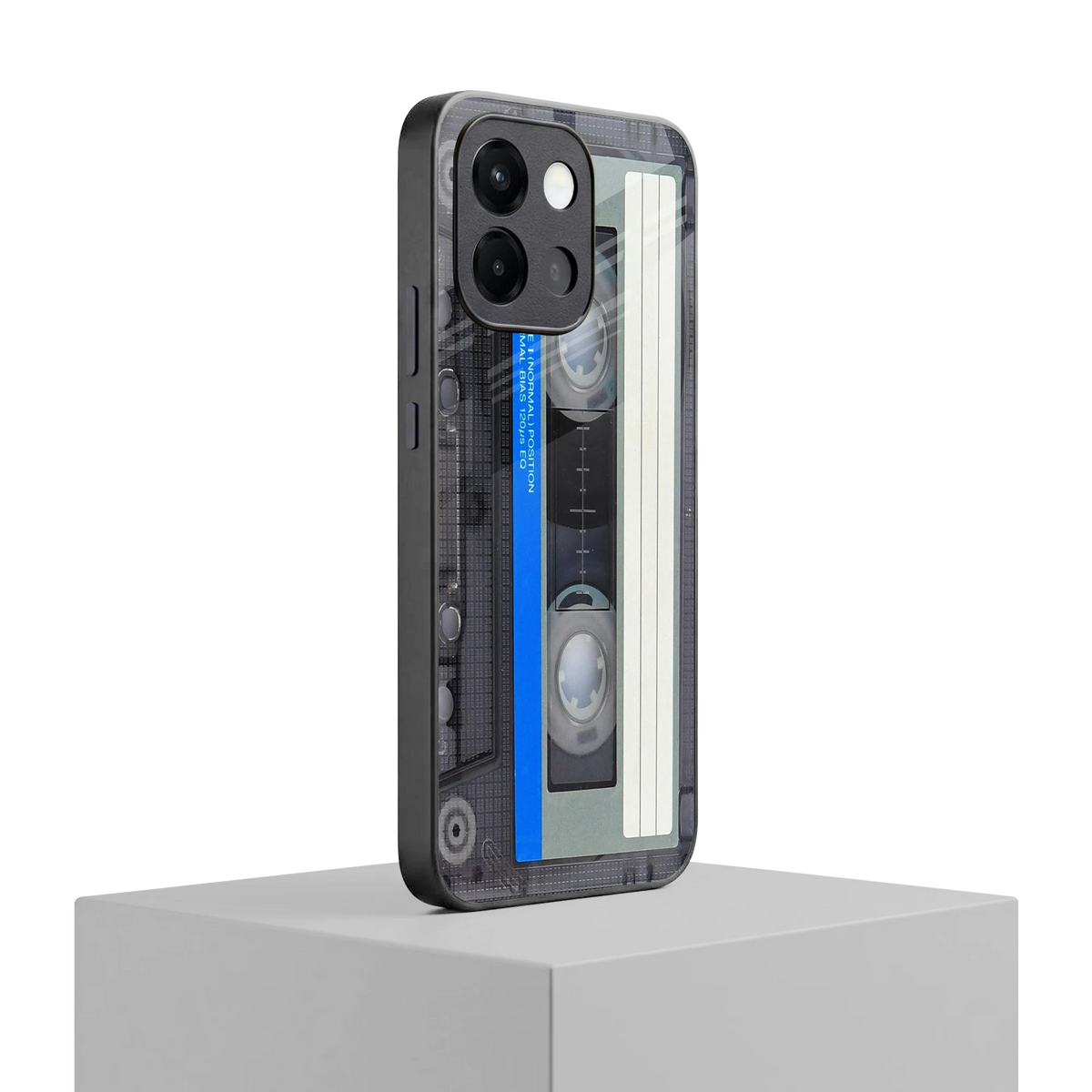Cassette Retro oneplus 13s mobile cover | shockproof glass phone case