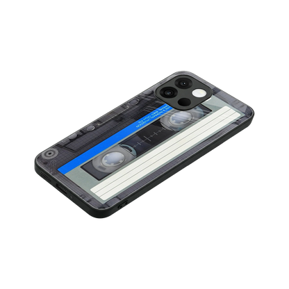 Cassette Retro stylish phone case for oneplus 13s | glossy glass and slim fit