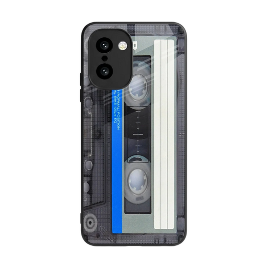 Cassette Retro back phone cover | glass case for oneplus 15r