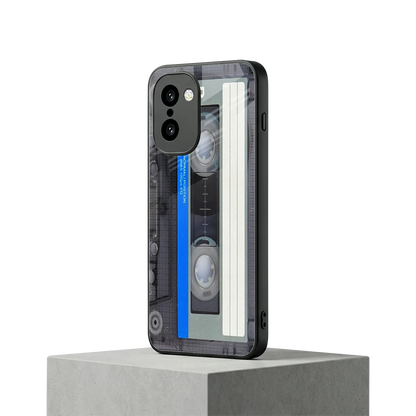Cassette Retro oneplus 15r mobile cover | shockproof glass phone case