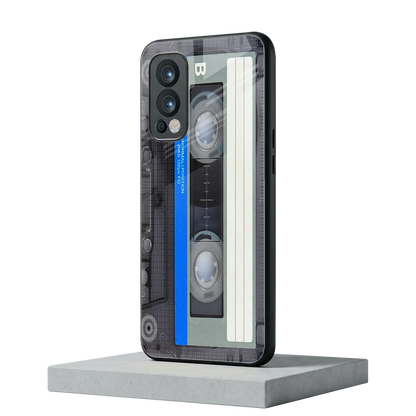 Cassette Retro oneplus nord 2 mobile cover | shockproof glass phone case