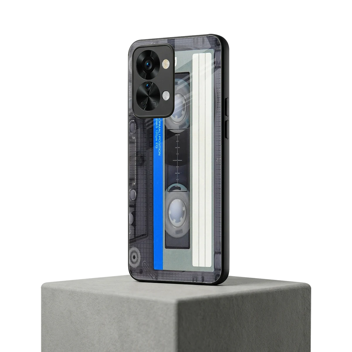 Cassette Retro oneplus nord 2t mobile cover | shockproof glass phone case