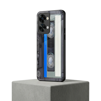 Cassette Retro oneplus nord 2t mobile cover | shockproof glass phone case