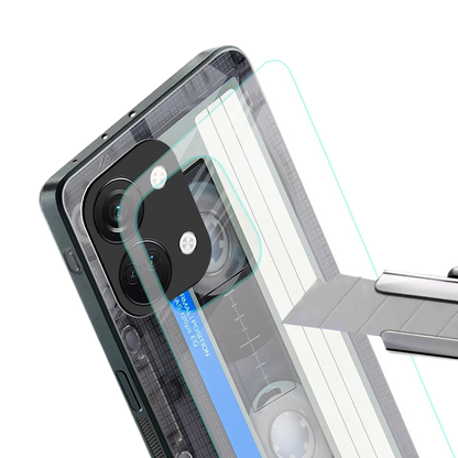 Cassette Retro stylish phone case for oneplus nord 3 | glossy glass and slim fit