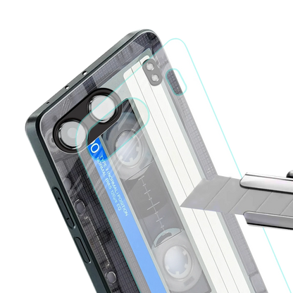 Cassette Retro stylish phone case for oneplus nord 4 | glossy glass and slim fit