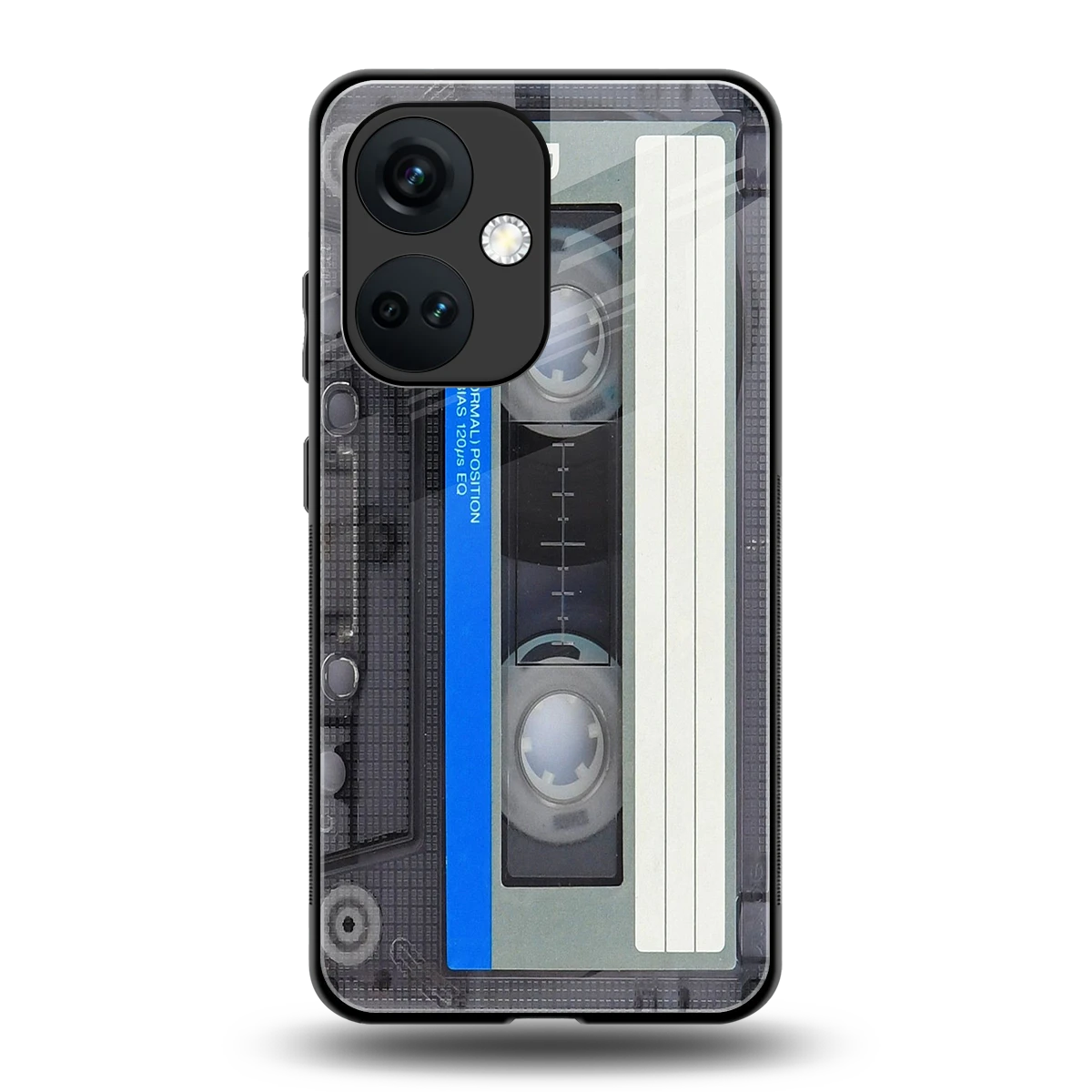 Cassette Retro back phone cover | glass case for oneplus nord ce 3