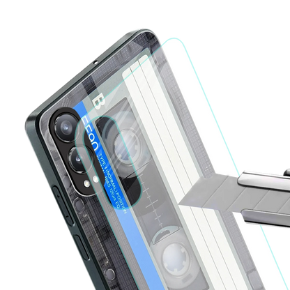 Cassette Retro stylish phone case for oneplus nord ce 4 lite | glossy glass and slim fit