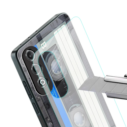 Cassette Retro stylish phone case for oneplus nord ce 4 | glossy glass and slim fit