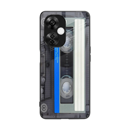Cassette Retro back phone cover | glass case for oneplus nord ce 3 lite