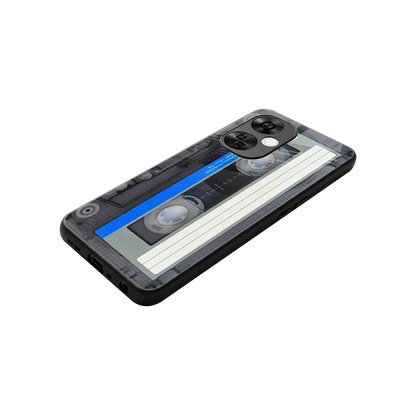 Cassette Retro stylish phone case for oneplus nord ce 3 lite | glossy glass and slim fit