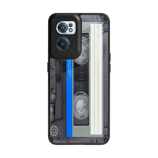Cassette Retro back phone cover | glass case for oneplus nord ce 2