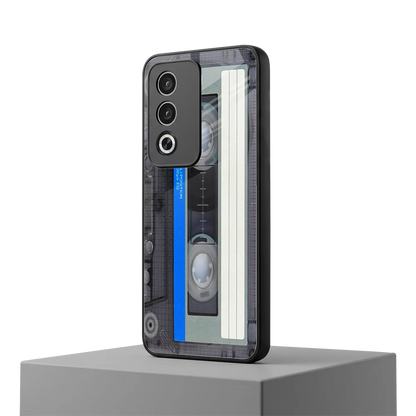 Cassette Retro oppo a3 pro mobile cover | shockproof glass phone case