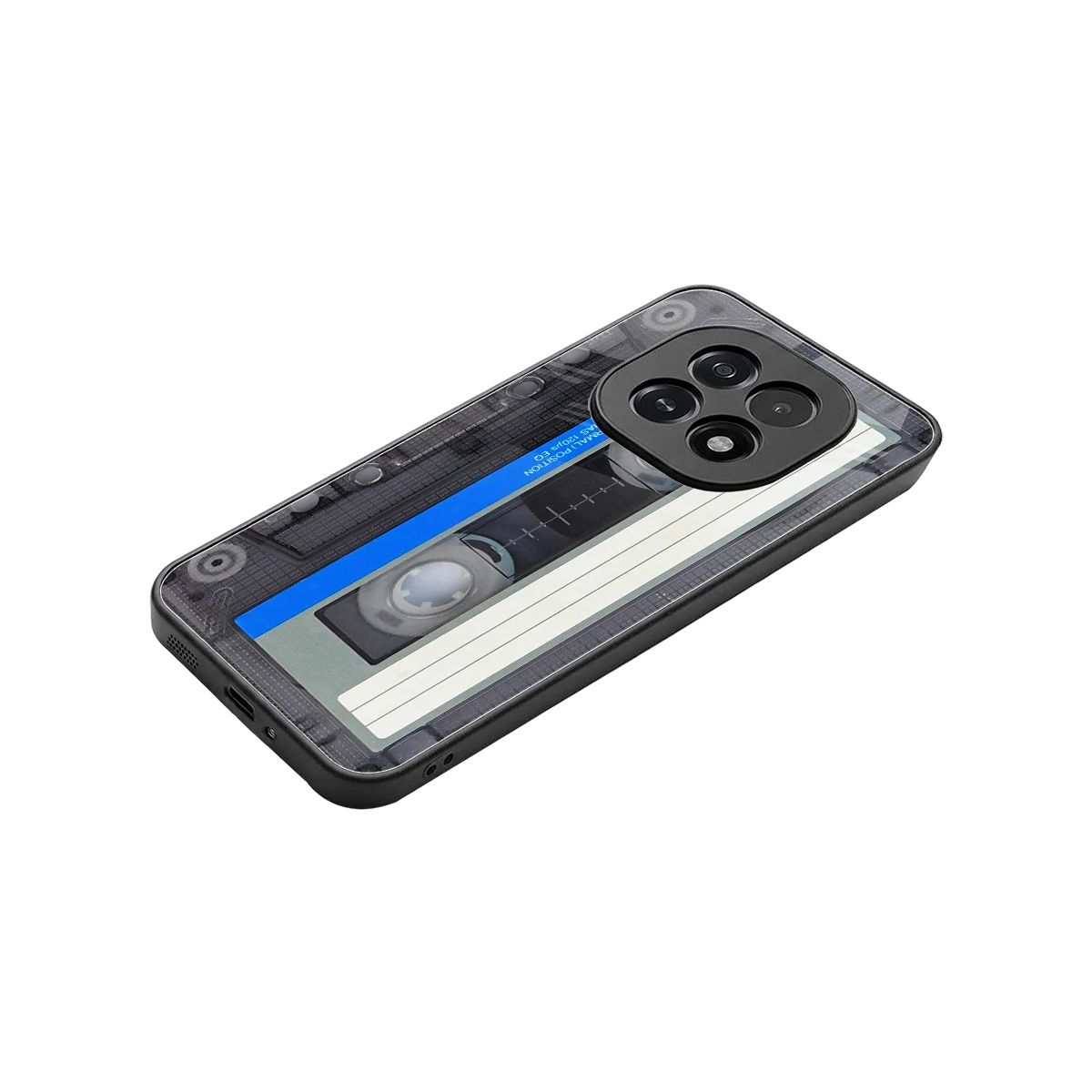 Cassette Retro stylish phone case for oppo f29 5g | glossy glass and slim fit